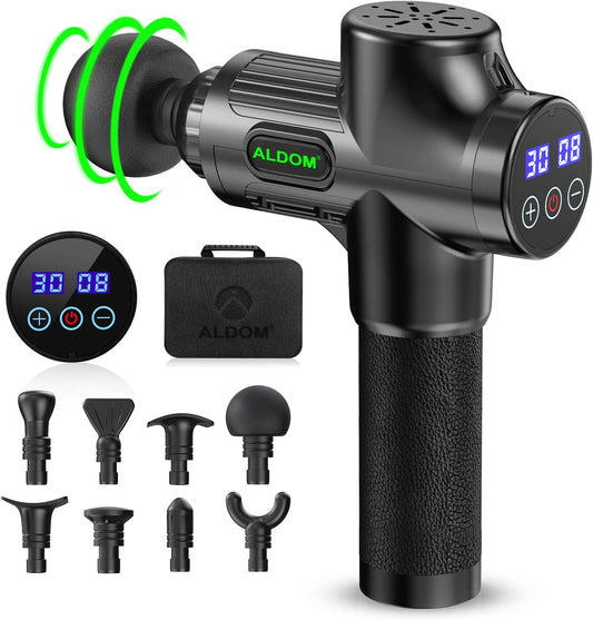 Massage Gun Deep Tissue Handheld Electric Muscle Massager Body Massagers Massage Device Muscle Massage Gun Massager Gun for Athletes Shoulder Leg Back Pain Relief&Relax USB C Charging Super Quiet 30 Speed Levels Max 4800RMP, Gifts for Him